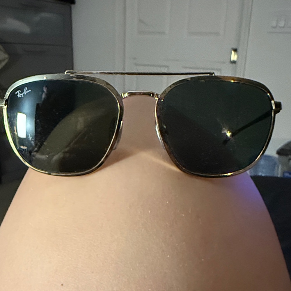 Ray-Ban Classic Gold Frame Sunglasses